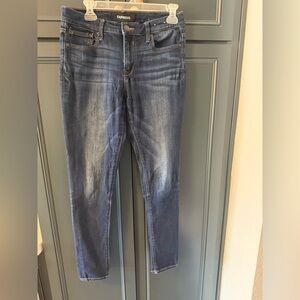 Express  Blue Women's Skinny Jeans